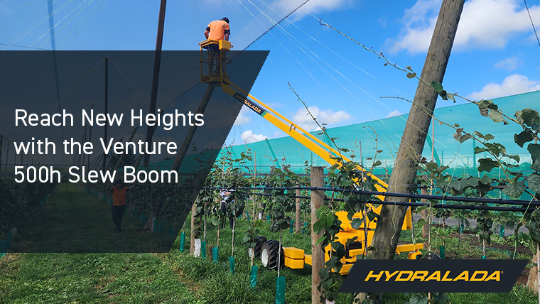 Reach New Heights with the Venture 600h Slew Boom