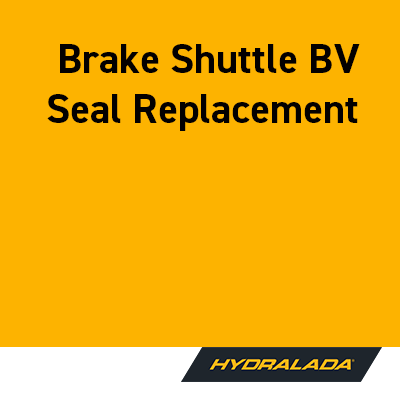Brake shuttle BV-10 Seal Replacement-1