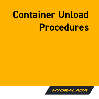 Container Unload Procedures